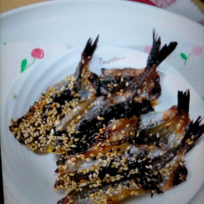 冷めてもやわらかい♪焼き☆ししゃもみりん干し♬